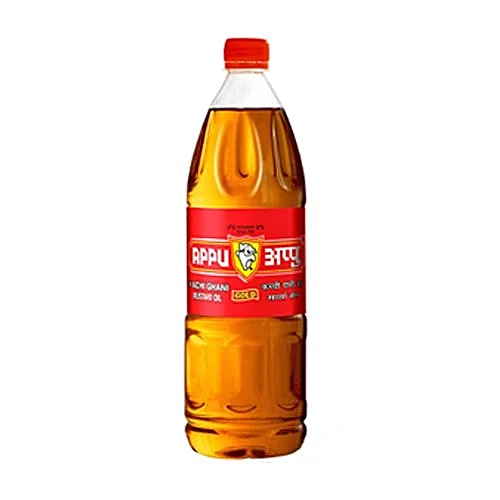 Appu Kachi Ghani Mustard Oil Gold 1L