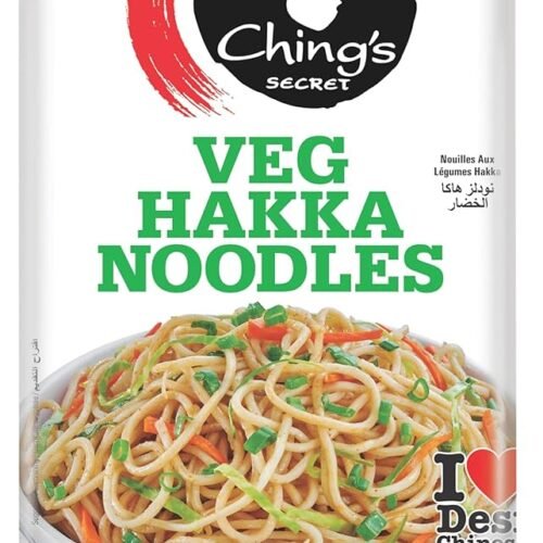 Chings Secret Veg Hakka Noodles 840g, Veg Hakka Noodles Australia, Chings Noodles NSW, Indo Chinese Noodles Sydney, Vegetarian Noodles Online, Party Pack Noodles Australia, Stir Fry Noodles NSW, Chings Hakka Noodles, Asian Noodles Sydney, Instant Noodles Veg