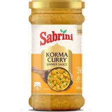 Korma Simmer Sauce 400g Sabrini