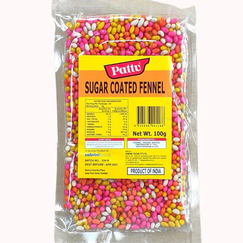 Sugar Coated Fennel 100gm