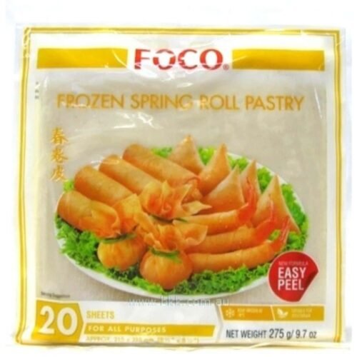Foco Spring Roll Pastry 8.5" 20pc