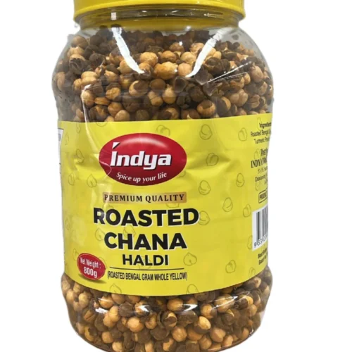 Indya Plain Roasted Chana 800g (JAR)